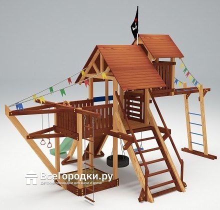 Детская игровая площадка Савушка Lux 7