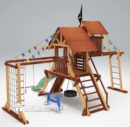 Детская игровая площадка Савушка Lux 10