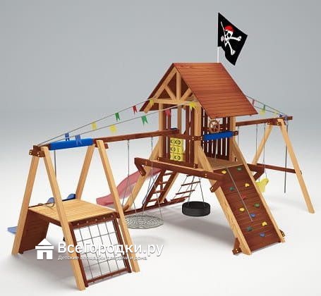 Детская игровая площадка Савушка Lux 8