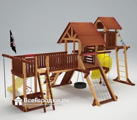 Детская игровая площадка Савушка Lux 15