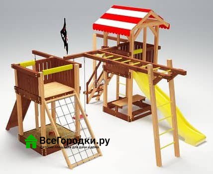 Детская игровая площадка Савушка 4 сезона 8
