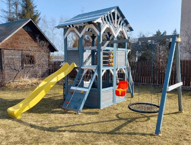 Детская игровая площадка Савушка PlayHouse-1