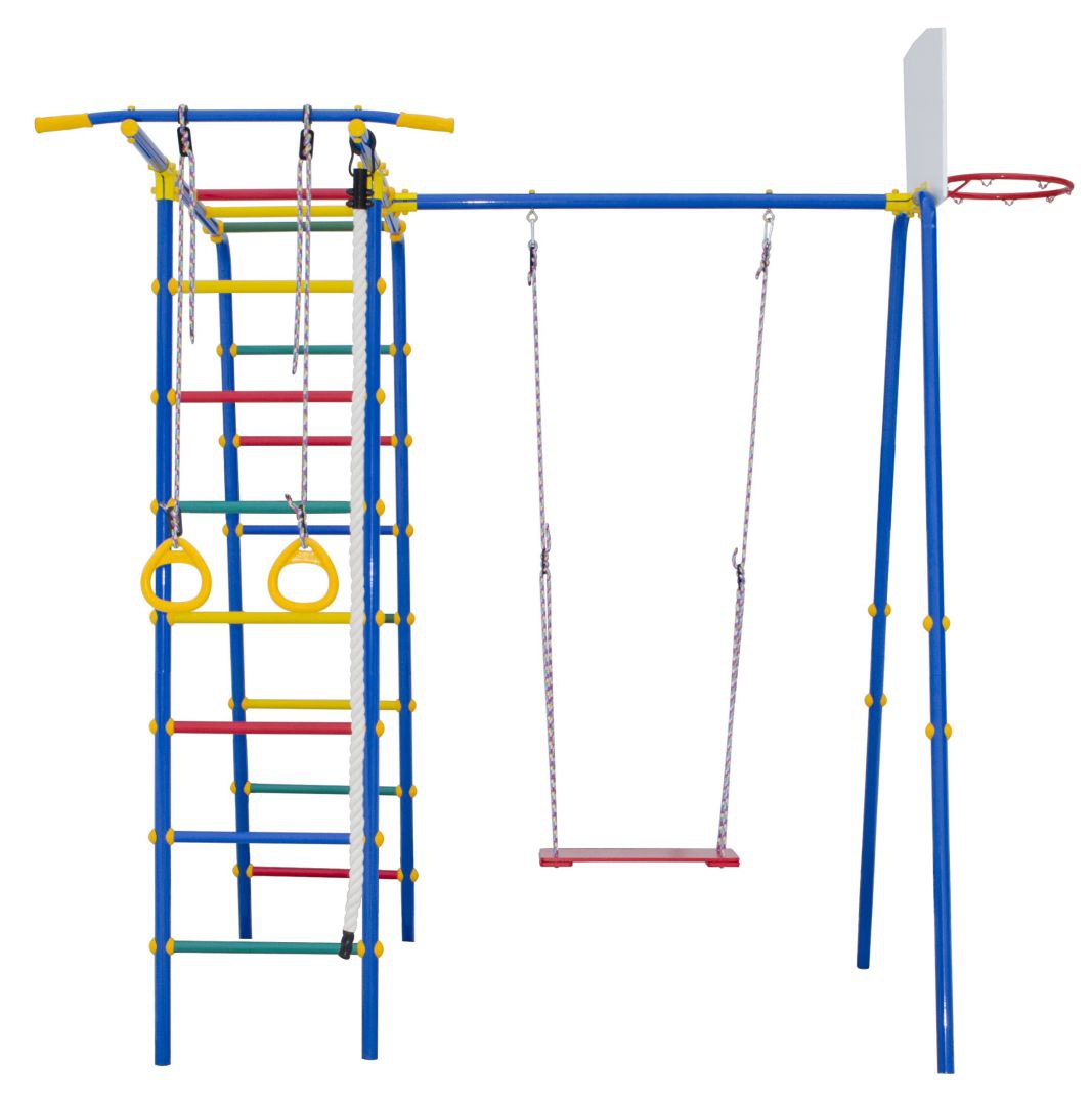 Детский игровой комплекс Формула здоровья Street 1 Smile синий радуга