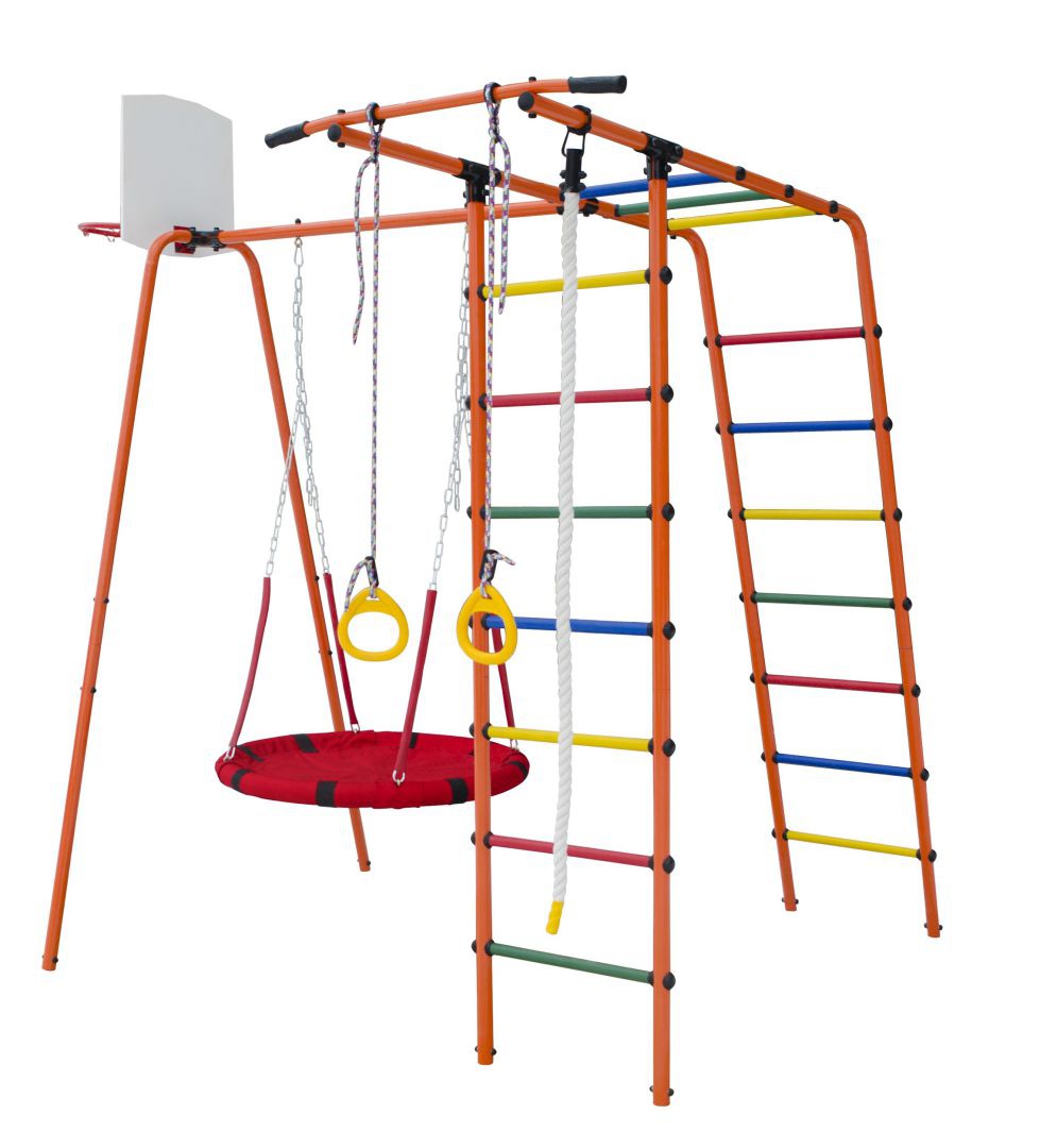 Детский игровой комплекс Формула здоровья Street 1 оранжевый радуга