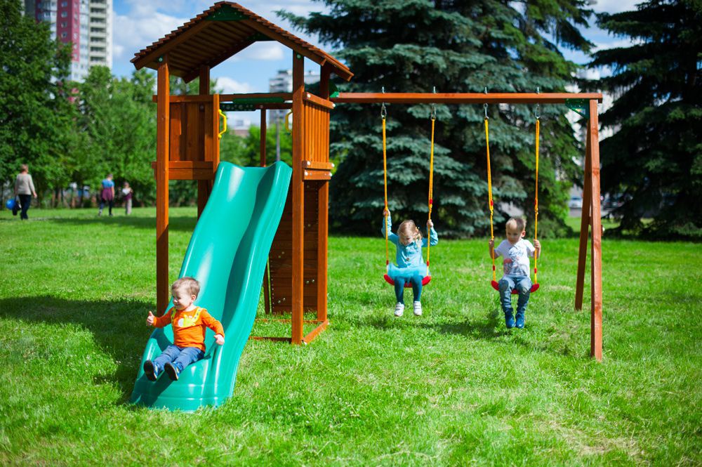 Детский игровой комплекс Jungle Cottage JC3