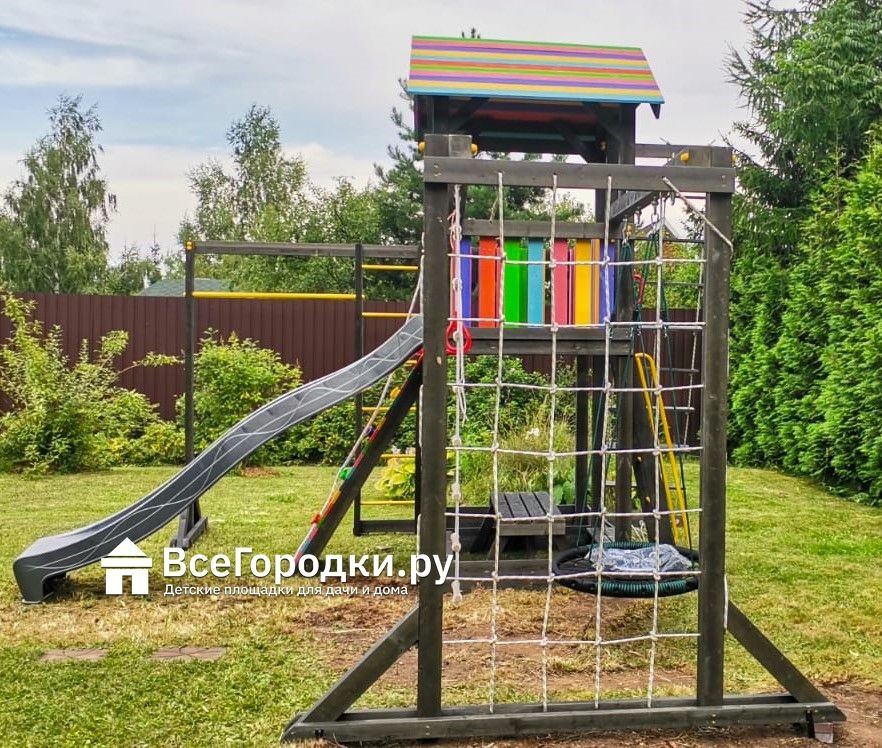 Детская площадка Савушка 3 BLACK EDITION
