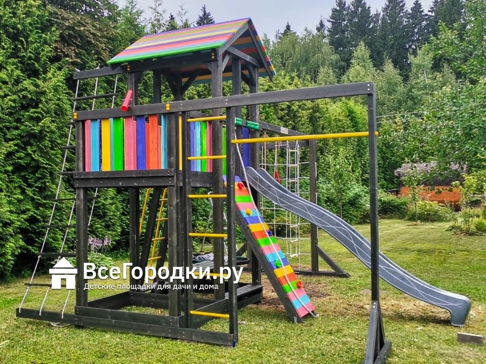 Детская площадка Савушка 3 BLACK EDITION