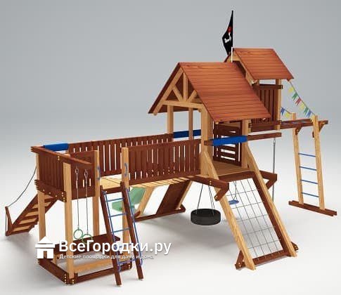 Детская игровая площадка Савушка Lux 12
