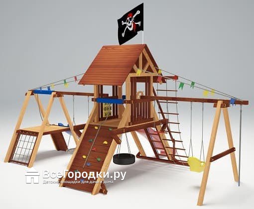Детская игровая площадка Савушка Lux 8