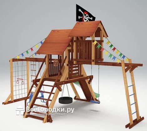 Детская игровая площадка Савушка Lux 10