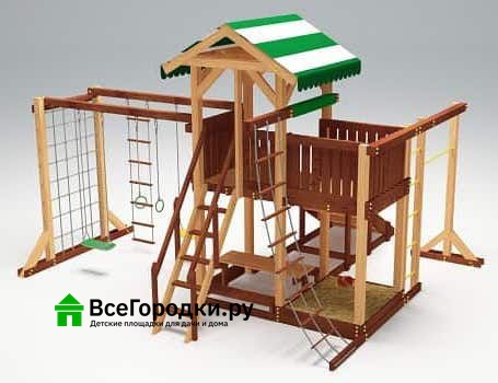 Детская игровая площадка Савушка 4 сезона 6