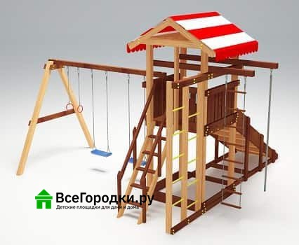 Детская игровая площадка Савушка 4 сезона 3