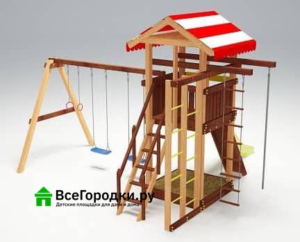 Детская игровая площадка Савушка 4 сезона 3