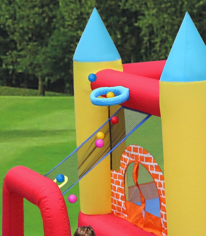 Надувной батут Happy Hop Мини замок 4 в 1