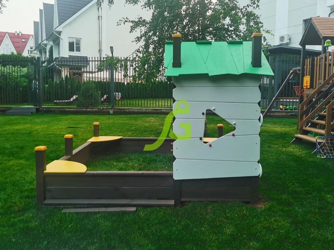 Детская песочница с крышей (мод.2)