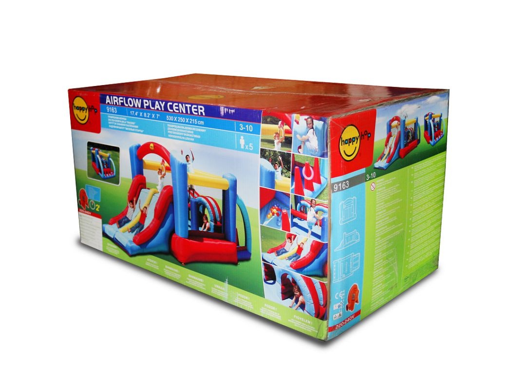 Надувной батут Happy Hop Неожиданные препятствия