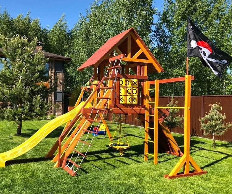 Детская игровая площадка Савушка Lux 3