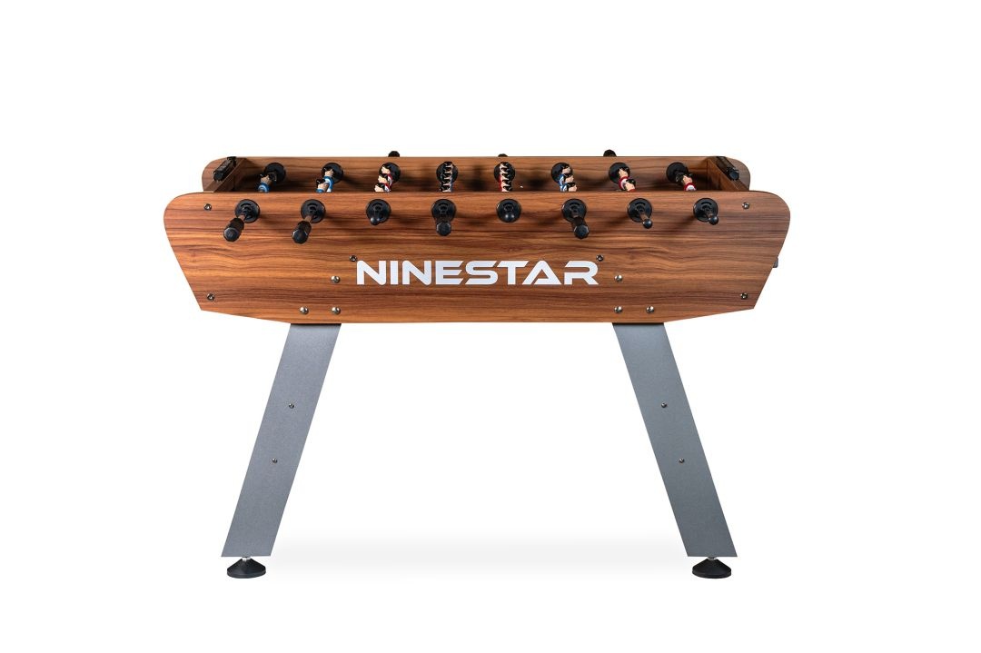 Настольный футбол кикер PlayOff 140х73х88см коричнево-серый