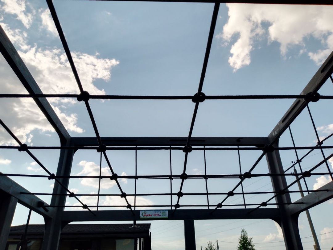 Детская площадка Савушка КУБ-1 (Серый) с подушками