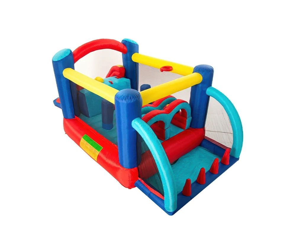 Надувной батут Happy Hop Неожиданные препятствия