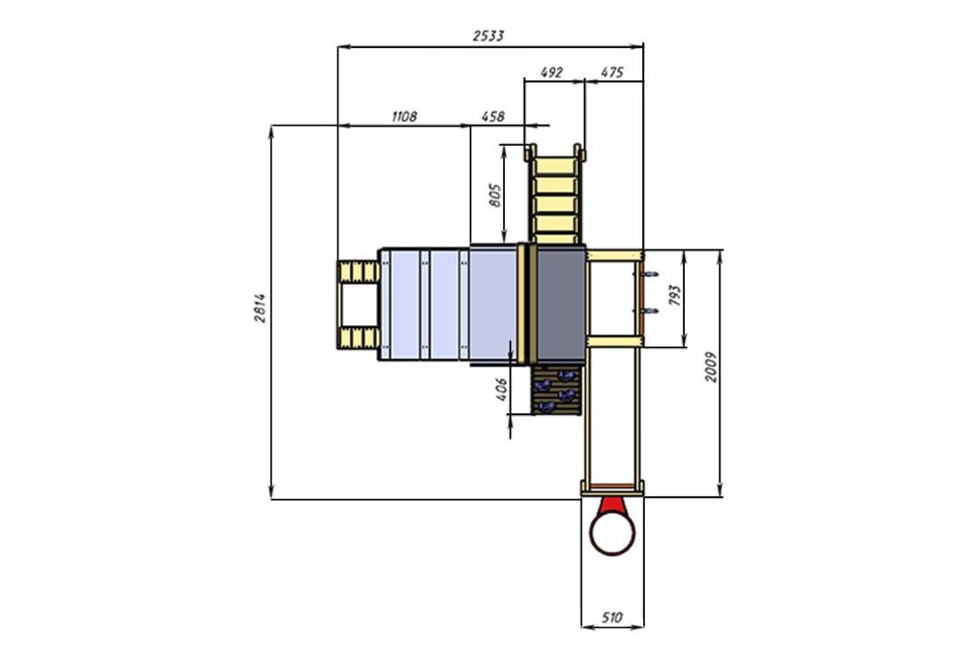 Детская площадка для дачи IgraGrad В4