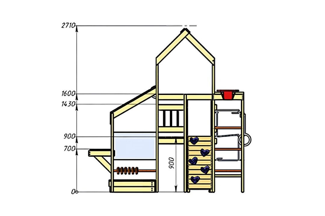 Детская площадка для дачи IgraGrad В4