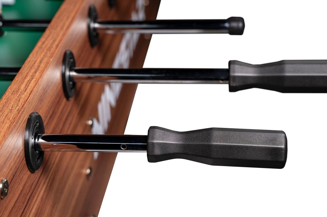 Настольный футбол кикер PlayOff 140х73х88см коричнево-серый