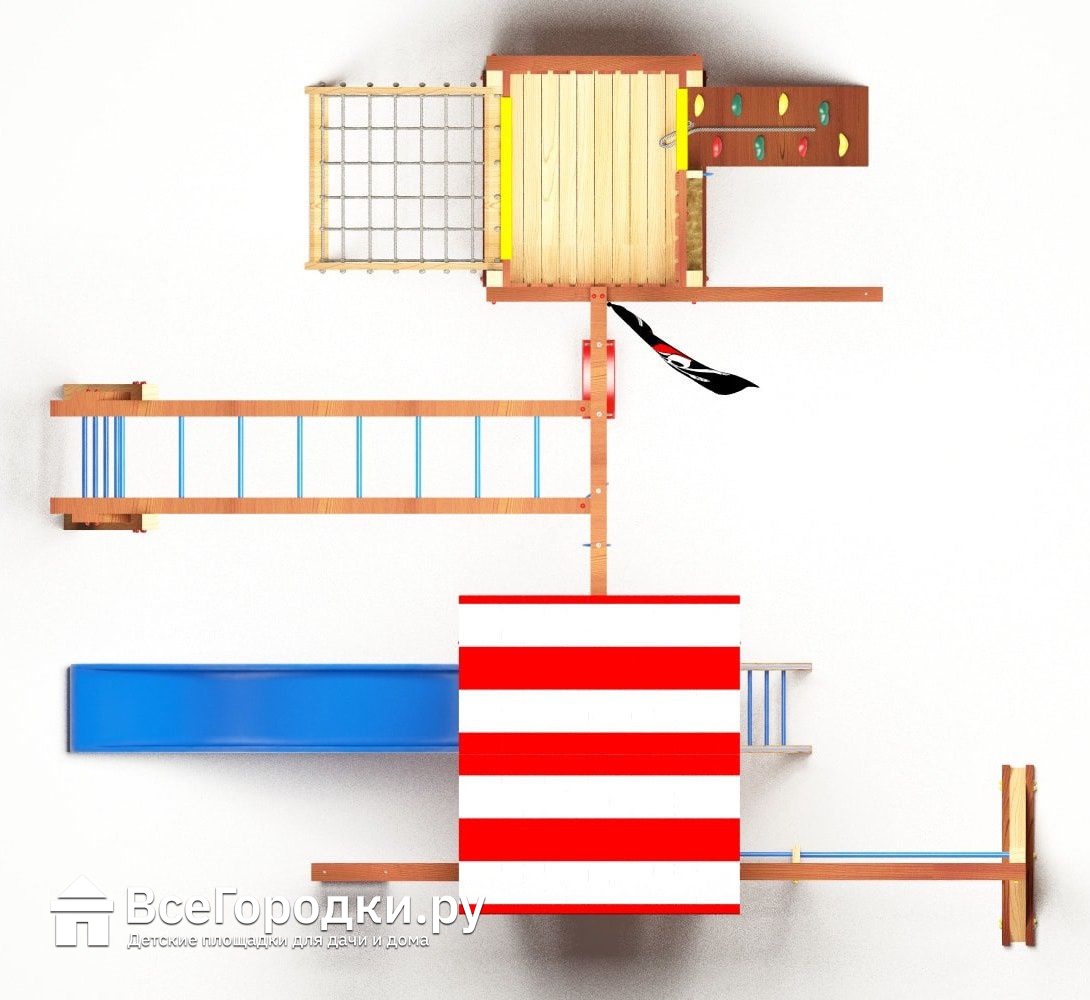 Детская игровая площадка Савушка 17