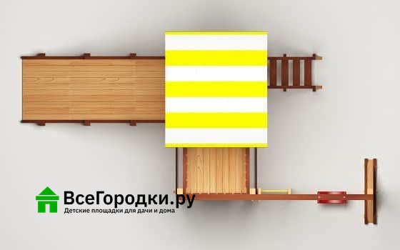 Детская игровая площадка Савушка 4 сезона 5