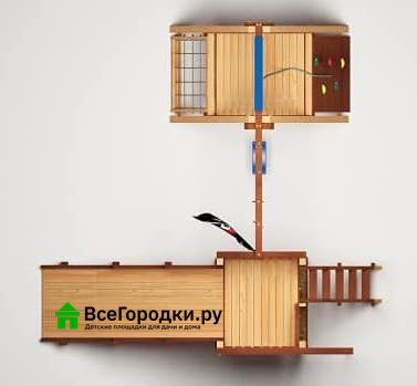 Детская игровая площадка Савушка 4 сезона 1