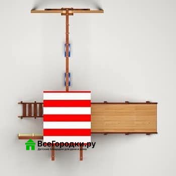 Детская игровая площадка Савушка 4 сезона 3