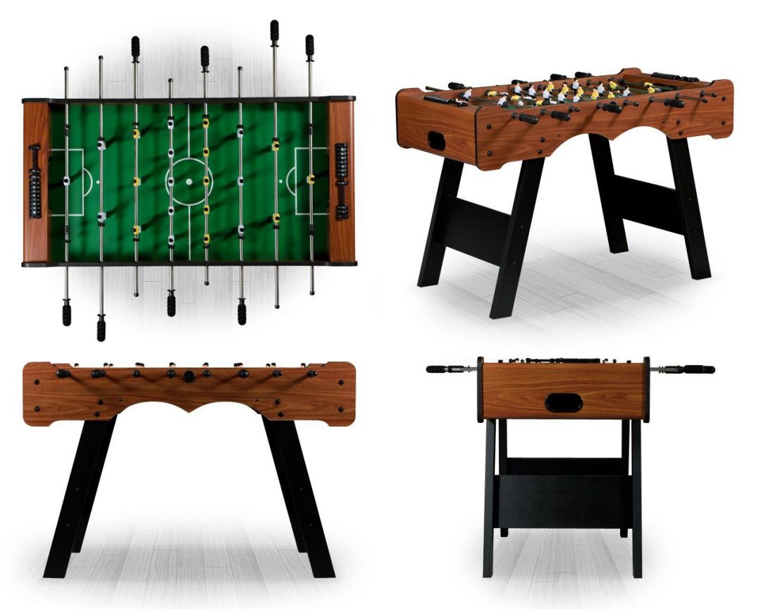 Игровой стол - футбол Stuttgart коричневый