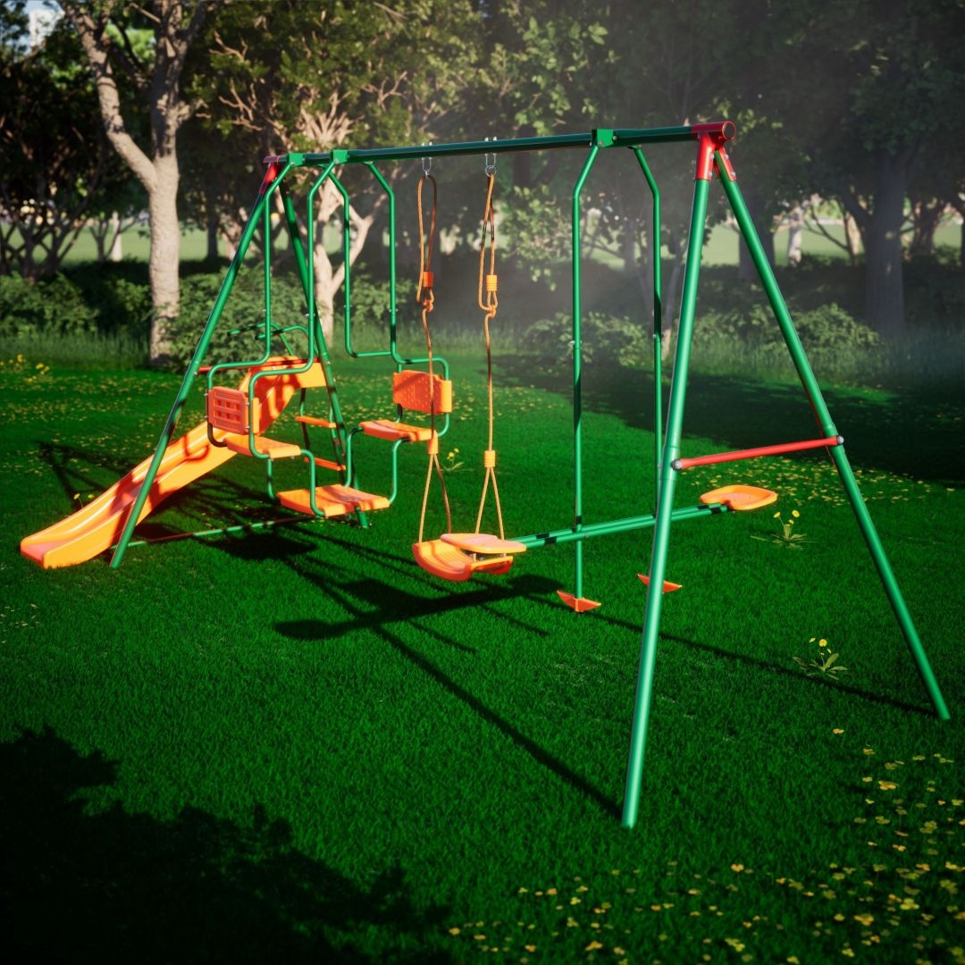 Детский игровой комплекс с горкой DFC MSGL-01