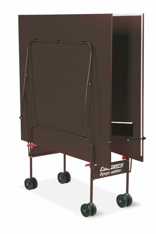 Теннисный стол влагостойкий складной Start line Olympic Outdoor (274 х 150 х 76 см) с сеткой