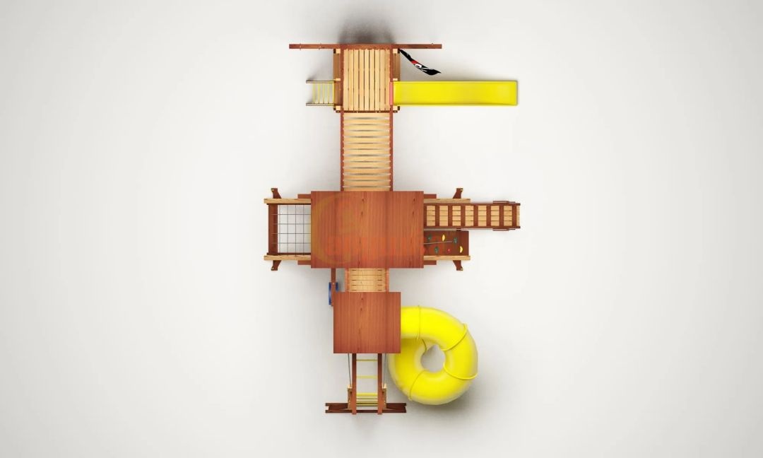 Детская игровая площадка Савушка Lux 15