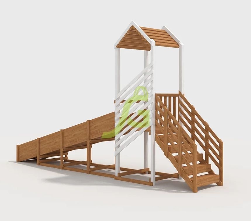 Зимняя горка IgraGrad Snow Fox скат 5м