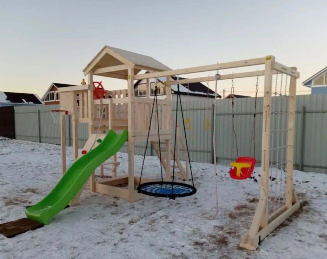 Детская игровая площадка Савушка Мастер 4