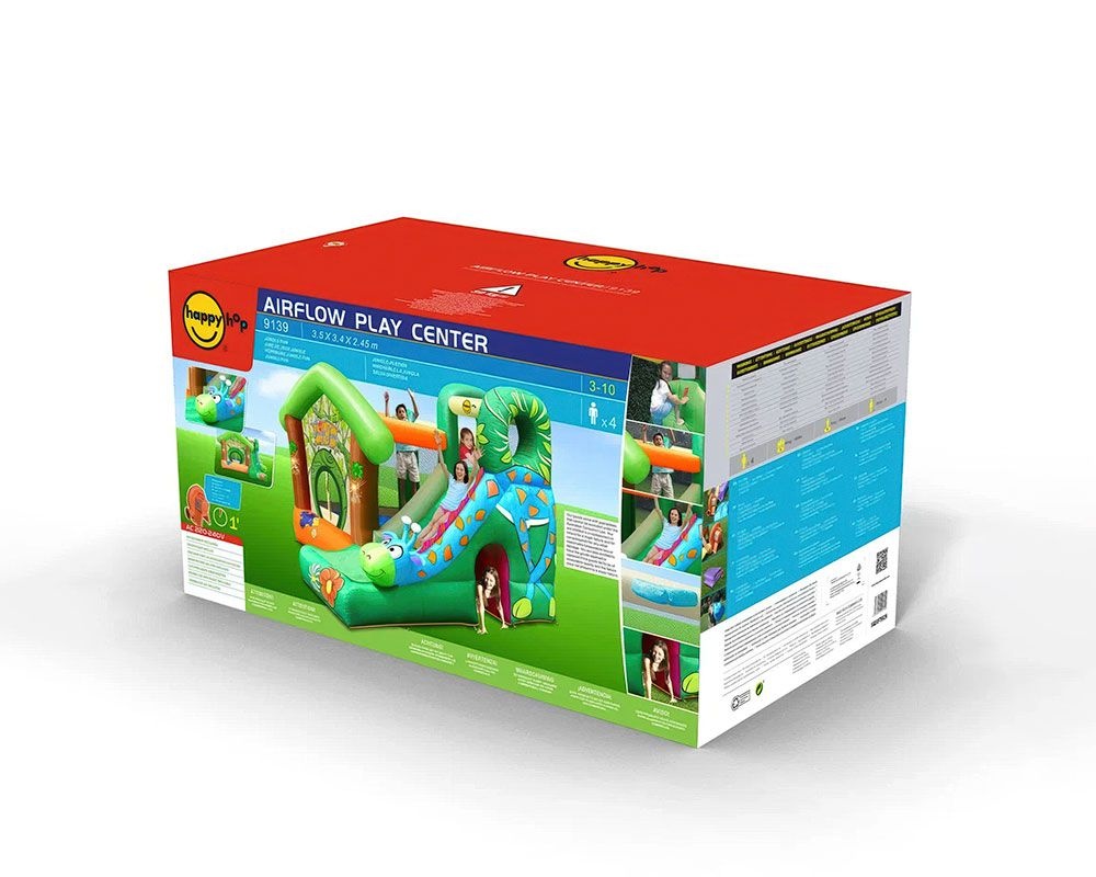 Надувной батут  Happy Hop мод. 9139 Жирафик