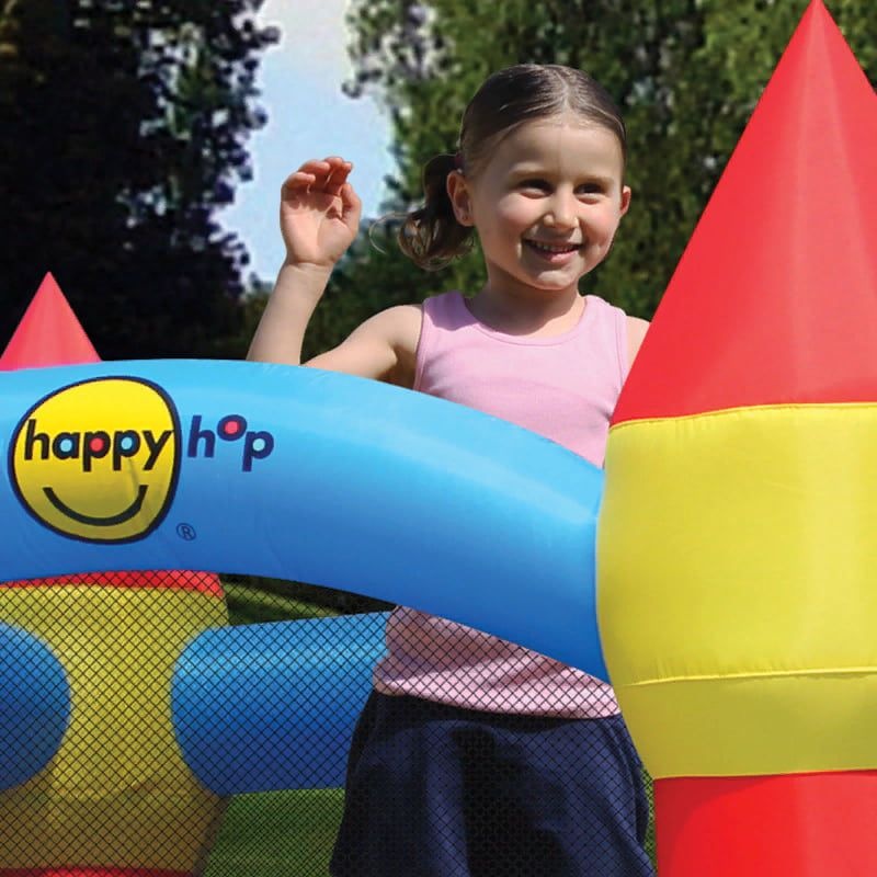 Надувной батут Happy Hop Мини крепость 9221