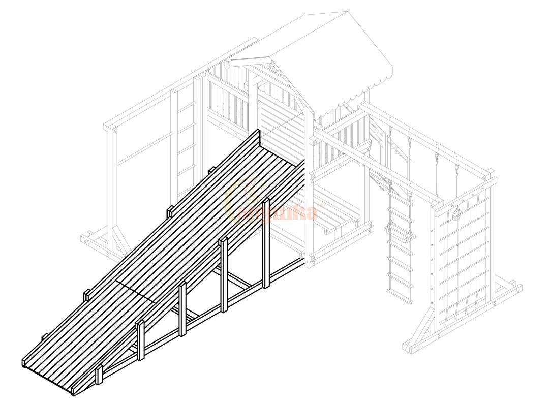 Скат зимний заливной Савушка 5м