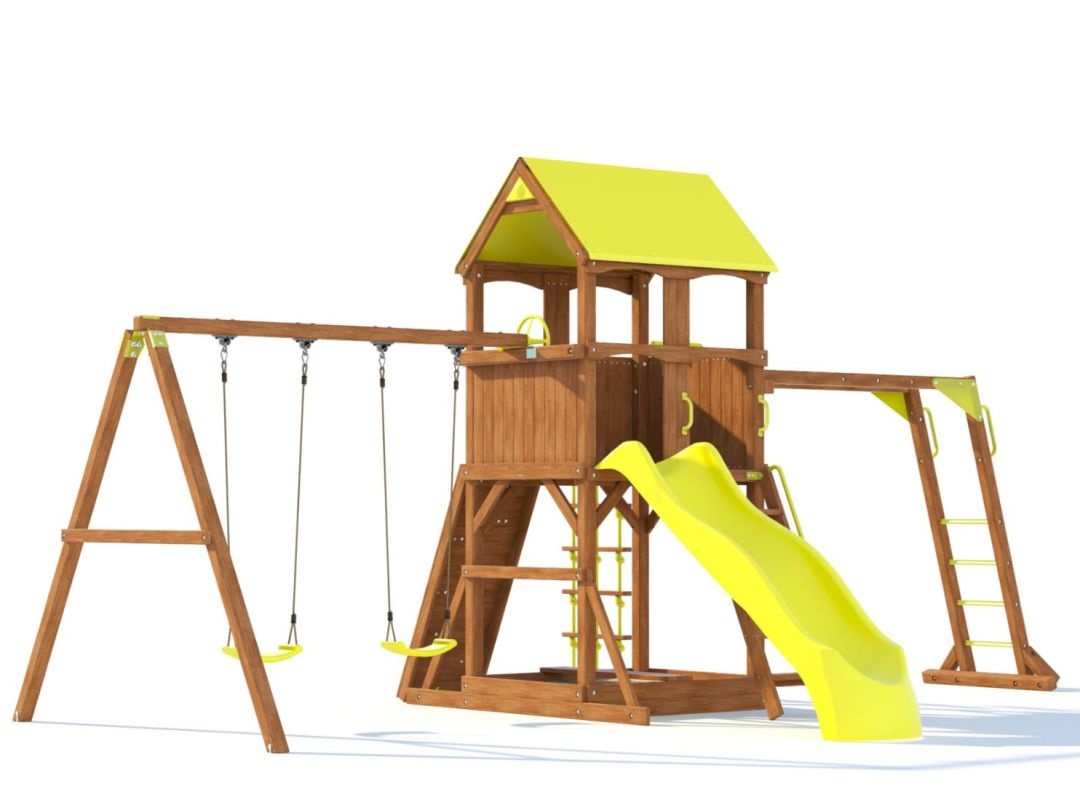 Детская деревянная площадка MoyDvor Версаль с рукоходом 2023