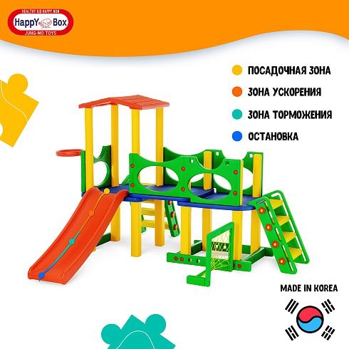 Детский пластиковый игровой комплекс Happy Box JM-731C - купить с ...