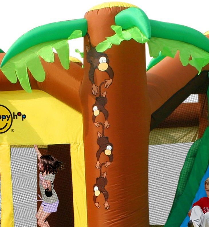 Надувной батут  Happy Hop Мега Джунгли