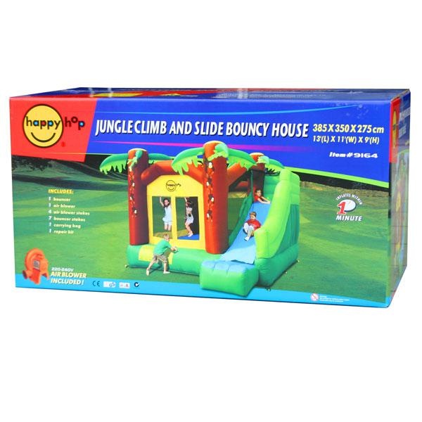 Надувной батут  Happy Hop Мега Джунгли