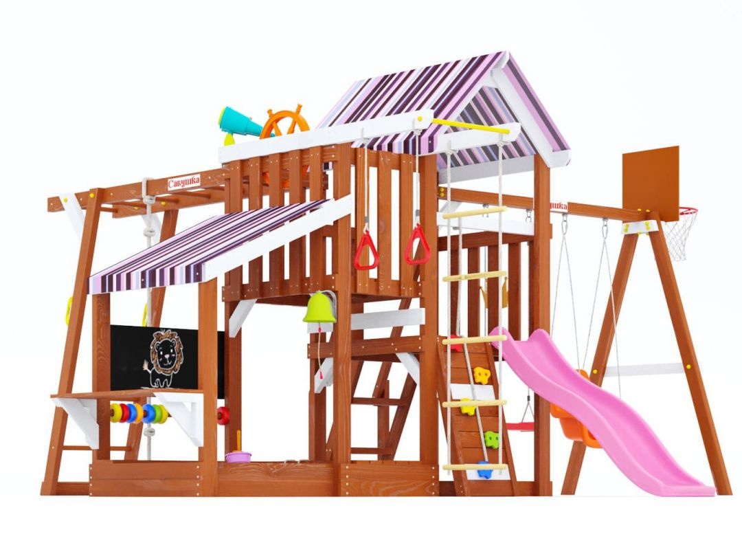 Детская площадка Савушка TooSun (Тусун) 9 (розовый)