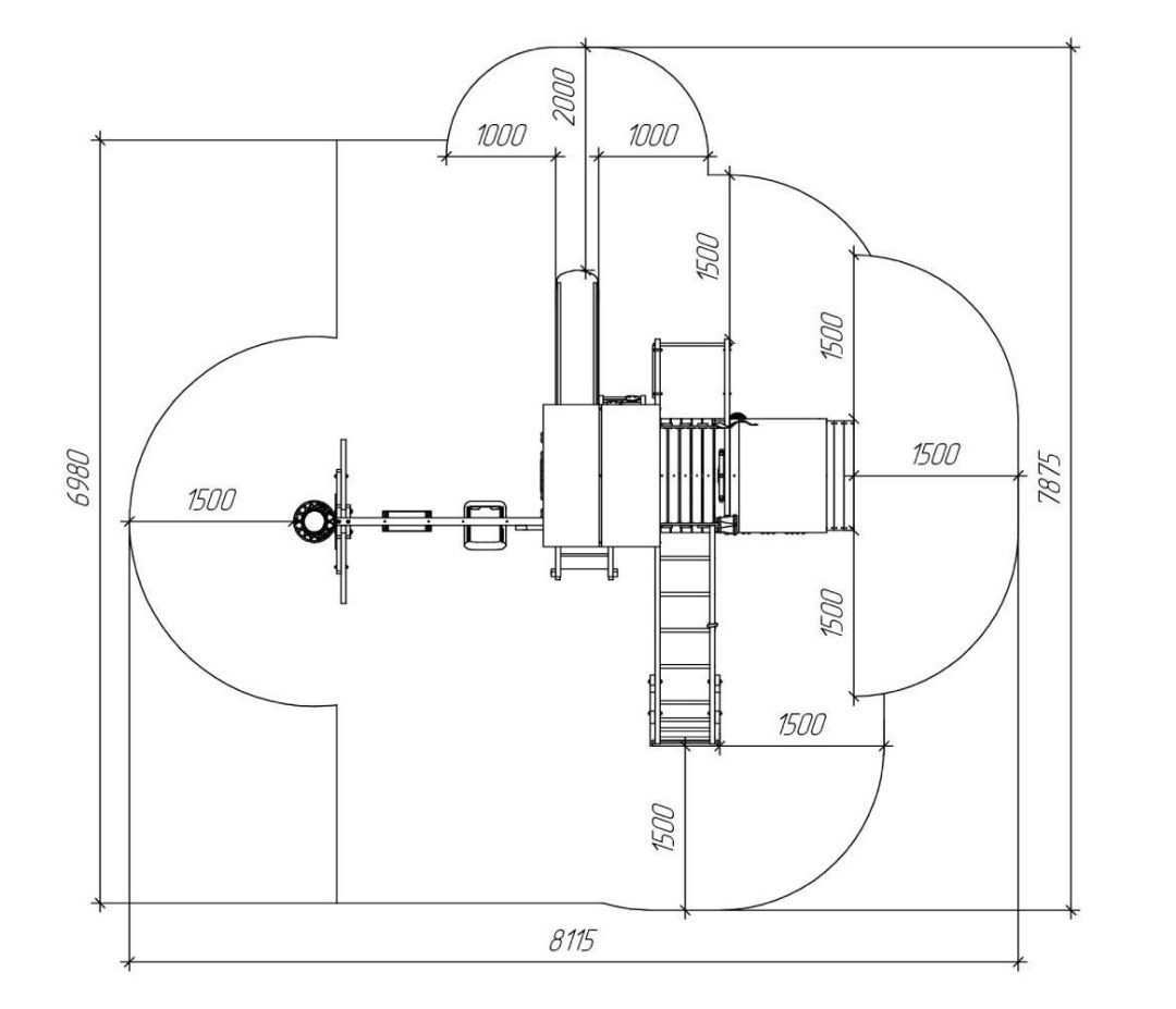 Детская площадка Савушка TooSun (Тусун) 9 (розовый)