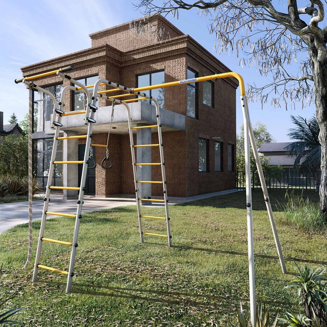 Спортивно-игровой комплекс ROMANA Веселая лужайка-2