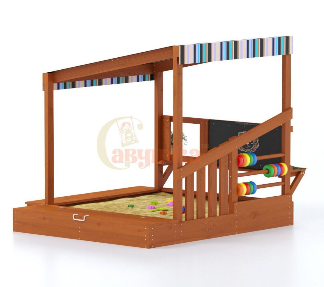 Детская песочница Песочный дворик Савушка-2