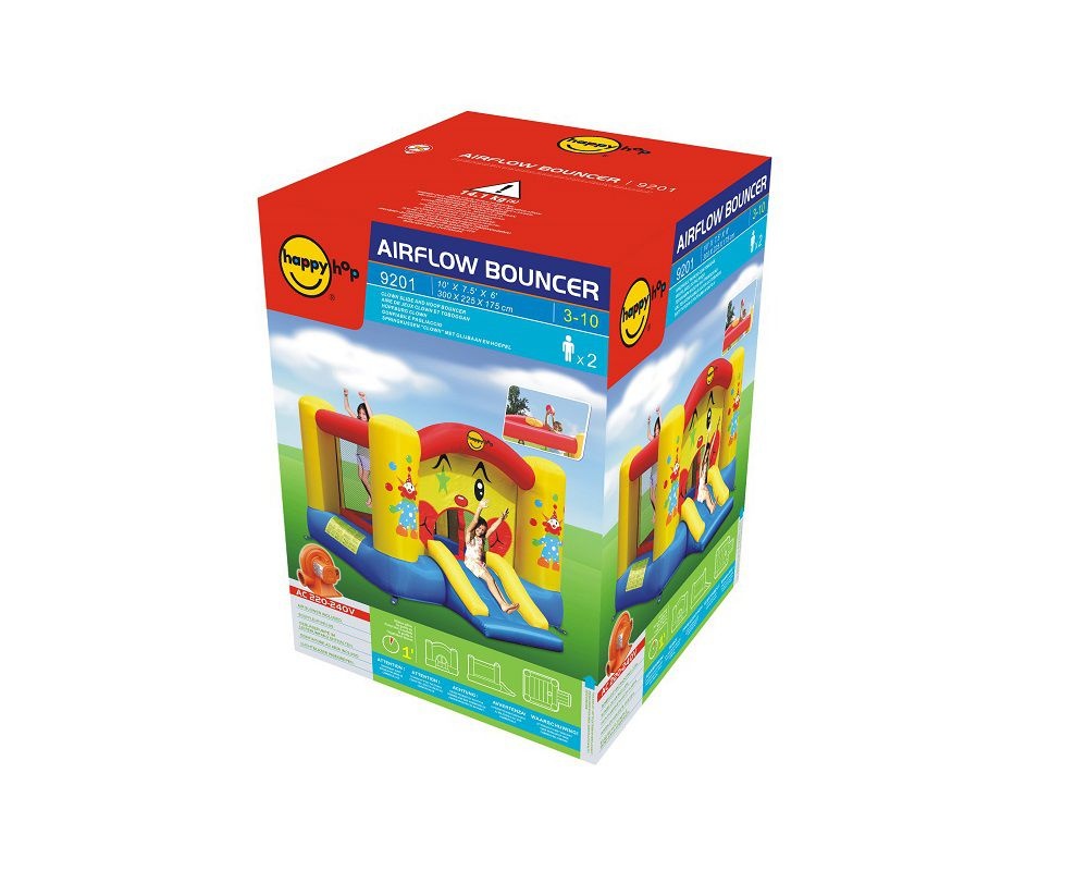 Надувной батут Happy Hop Забавный клоун