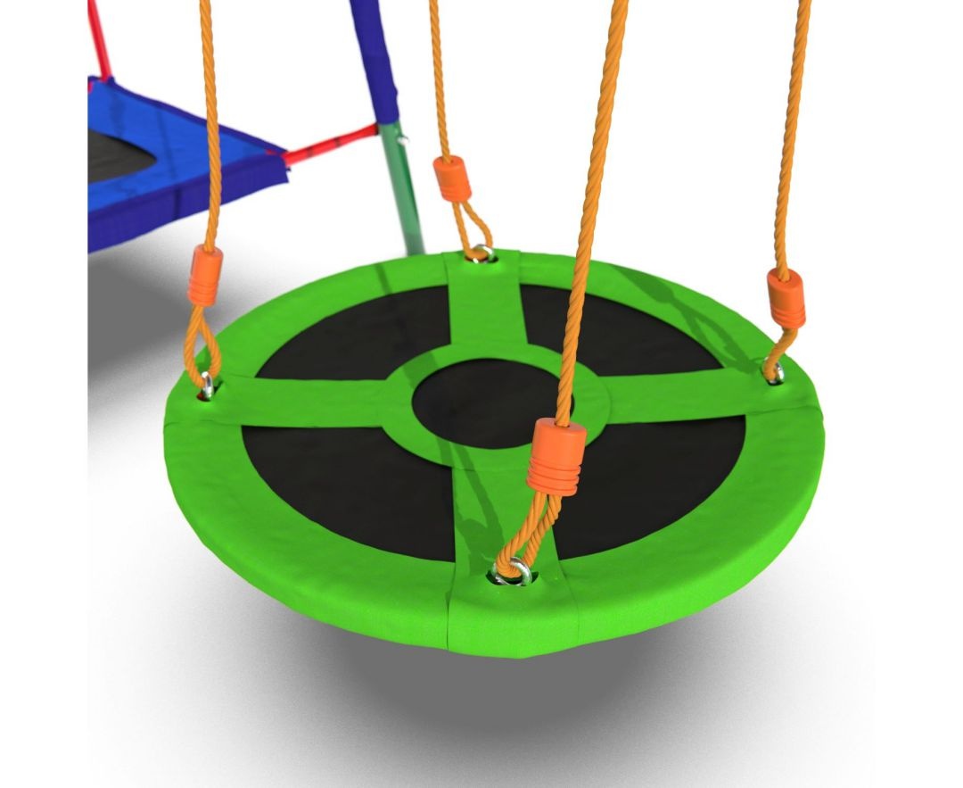 Детский игровой комплекс с горкой и батутом DFC MTS-01